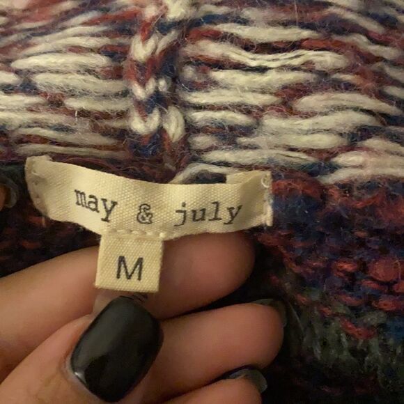 May & July medium multi colored kimono - Picture 3 of 4